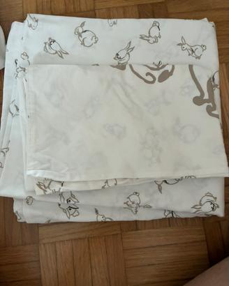 Set copripiumino per lettino 60x120