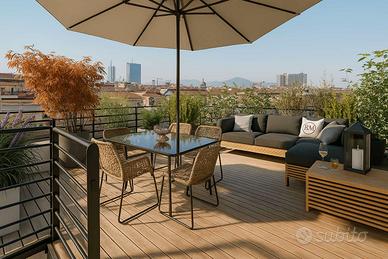 Appartamento mansardato - napoli centro, corso g