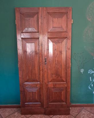 Porte vecchie in legno massello 