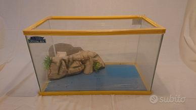 Acquario/Terrario Blu Bios Crystal Box