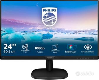 MONITOR PHILIPS  243V7QDAB HDMI VGA FULL HD