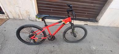 MTB ROCKRIDER 24" POLLICI 900 ROSSA
