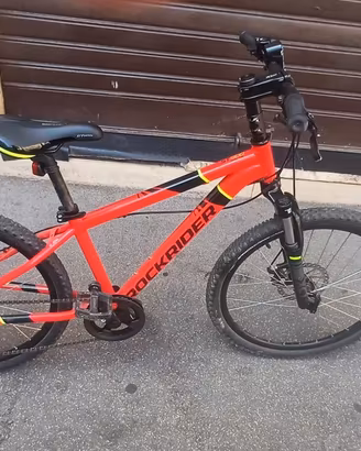 MTB ROCKRIDER 24" POLLICI 900 ROSSA