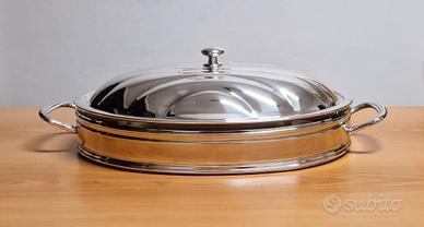 Scaldavivande Silver Plate