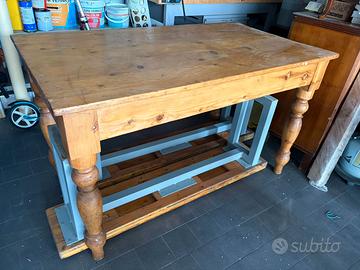 Tavolo legno vintage