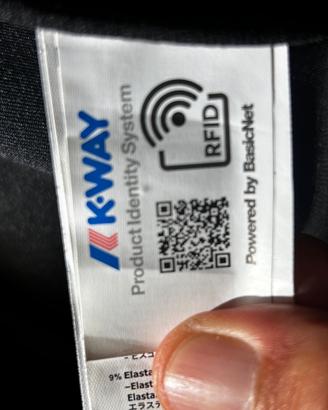 Felpa K-Way con zip