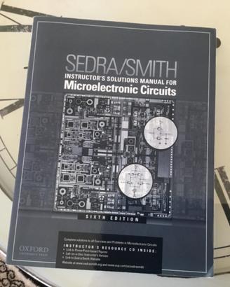 Sedra Smith Instructor’s solutions manual