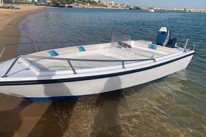 Barca open+ carrello omologato