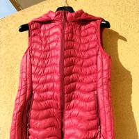 gilet trapuntato con cappuccio S