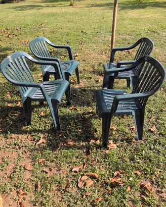 sedie da giardino