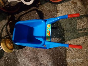 trattore a pedali più carretta 