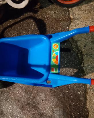 trattore a pedali più carretta 