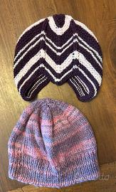 Berretti in pura lana fatti a mano