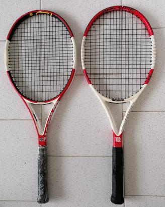 Tennis coppia racchette Wilson Prostaff