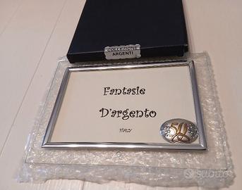 Cornice fotografia 50 anni matrimonio nozze d'oro