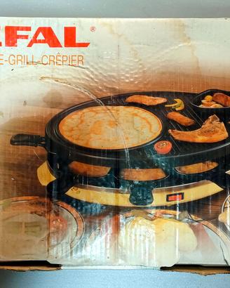Tefal – Raclette, grill e crêpes