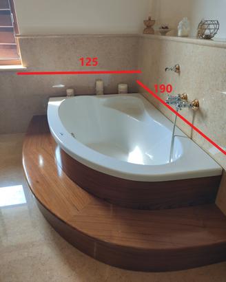 vasca da bagno  angolare 