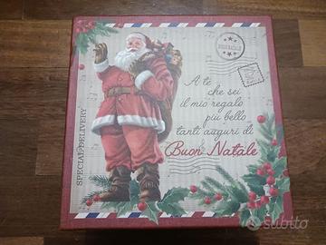 coppia di asciugamani natalizi