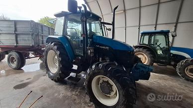 Trattore  con pala, caricatore  new holland  TS 90