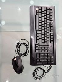 Tastiera per Pc e consolle con mouse