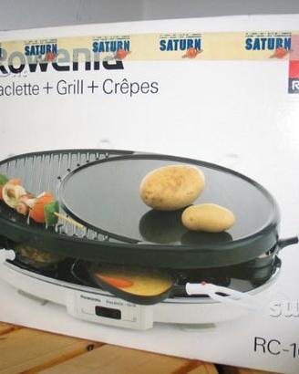 Raclette+Grill+Crepes Rowenta