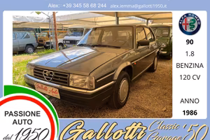Alfa Romeo Alfa 90 1.8 benzina 120cv