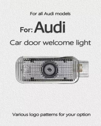 Luci Pozzanghera con Logo Audi