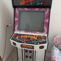 video gioco cabinato da sala giochi anni 80
