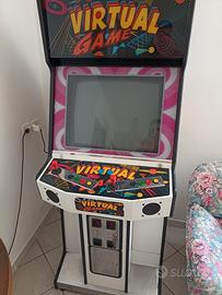 video gioco cabinato da sala giochi anni 80