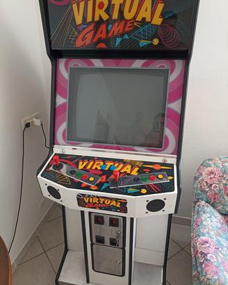 video gioco cabinato da sala giochi anni 80