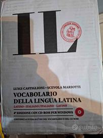 Vocabolario della lingua Latina con cd rom