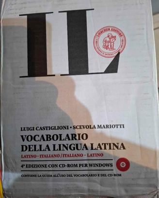 Vocabolario della lingua Latina con cd rom