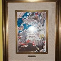 Quadro ceramica Salvador Dali'