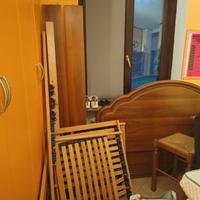 struttura letto matrimoniale con doghe