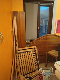 struttura letto matrimoniale con doghe
