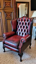 poltrona chesterfield queen anne 