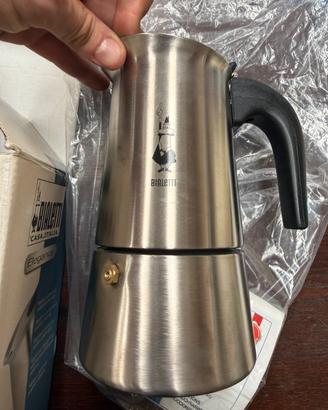 Caffettiera Bialetti Musa Satin 6 tazze in acciaio