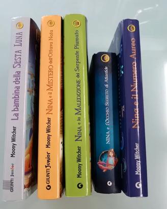 N. 5 libri la bambina della sesta luna Moony Which