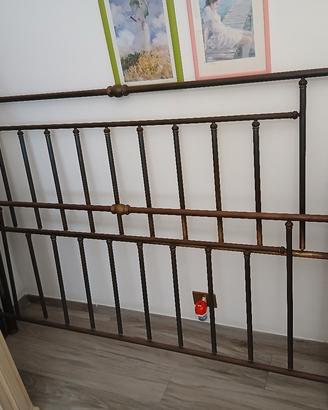 letto matrimoniale in ottone massello