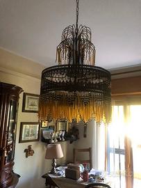 LAMPADARIO VINTAGE CON VETRI