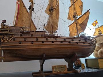 replica legno modellino santissima madre 1768