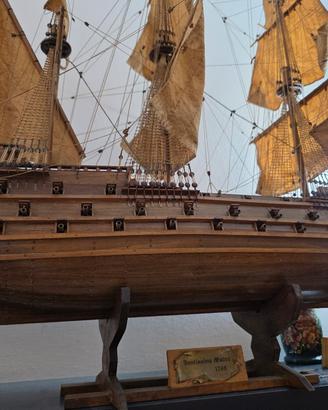 replica legno modellino santissima madre 1768