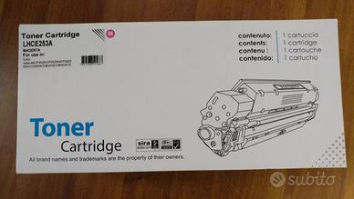 Toner laser magenta cartuccia LHCE253A