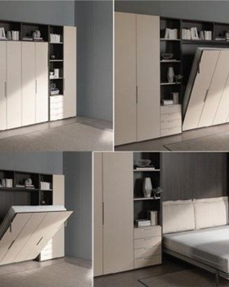 LETTO A SCOMPARSA SALVASPAZIO VERTIGO - NUOVO