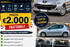 Peugeot 206 Plus 1.1 Benzina 2011 Euro 5 187000km