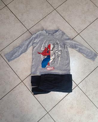 Pigiama Spiderman 4-6 anni