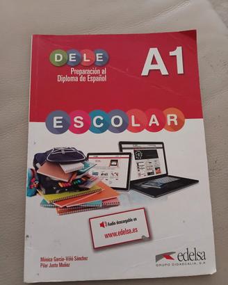 Libro per Dele Escolar A1 spagnolo 