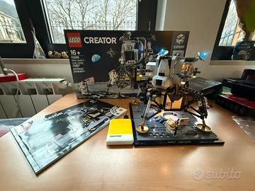Lego 10266 Lunar Lander + kit luci Briksmax
