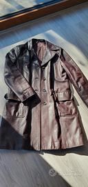 Cappotto in pelle