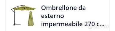 come da foto telo per obrellone